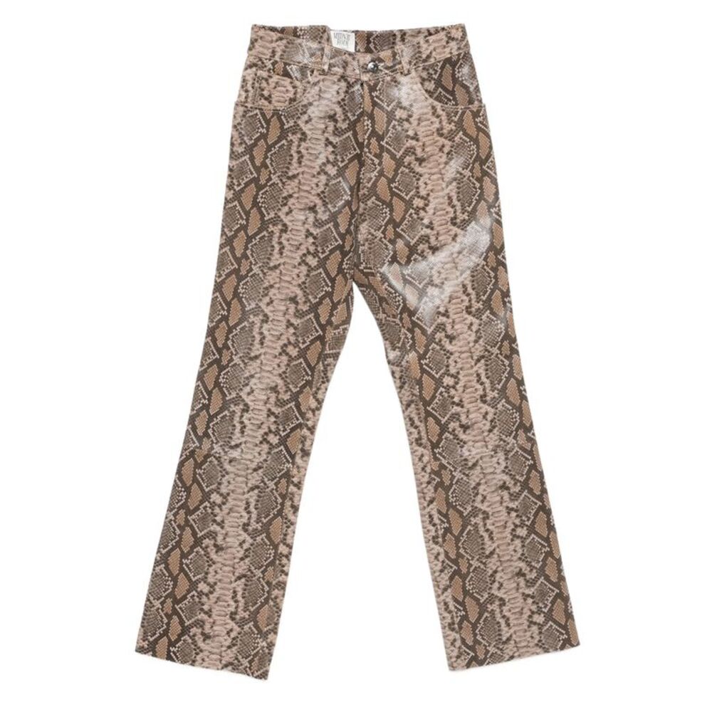 Midnight Rodeo Brown Trousers - Regular & Straight-Leg Trousers Men